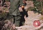 Image of US troops digging foxholes during Operation Big Spring  Vietnam, 1967, second 46 stock footage video 65675035381