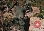 Image of US troops digging foxholes during Operation Big Spring  Vietnam, 1967, second 50 stock footage video 65675035381
