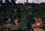 Image of US troops digging foxholes during Operation Big Spring  Vietnam, 1967, second 59 stock footage video 65675035381