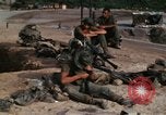 Standbild US Marines Daila Pass Bekämpfung Base Vietnam, 1968, aus Sekunde 55 historischem Filmmaterial Videoclip 65675035397