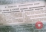 Image of atomic power plant Russia, 1955, second 61 stock footage video 65675035405