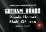 Image of Shah of Iran New York City USA, 1962, second 1 stock footage video 65675035413