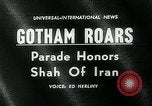 Image of Shah of Iran New York City USA, 1962, second 5 stock footage video 65675035413
