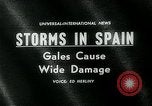 Standbild hohe Windgeschwindigkeiten Donostia-San Sebastián Spanien, 1962, aus Sekunde 3 historischem Filmmaterial Videoclip 65675035414