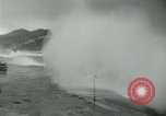 Standbild hohe Windgeschwindigkeiten Donostia-San Sebastián Spanien, 1962, aus Sekunde 24 historischem Filmmaterial Videoclip 65675035414