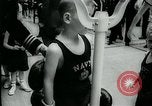 Standbild Boxkampf Annapolis Maryland USA, 1962, aus Sekunde 10 historischem Filmmaterial Videoclip 65675035415