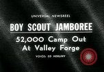 Standbild Boy Scouts Jamboree Valley Forge Pennsylvania USA, 1964, aus Sekunde 20 historischem Filmmaterial Videoclip 65675035416