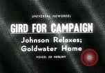 Standbild Lyndon B Johnson Phoenix Arizona USA, 1964, aus Sekunde 3 historischem Filmmaterial Videoclip 65675035417