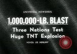 Standbild TNT Explosion Alberta Kanada, 1964, aus Sekunde 5 historischem Filmmaterial Videoclip 65675035418