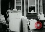 Image of Twenty-three tenement houses consumed by fire in Dorchester area of Boston Boston Massachusetts USA, 1964, second 57 stock footage video 65675035421