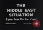 Standbild Suez Krise Suezkanal Ägypten, 1956, aus Sekunde 3 historischem Filmmaterial Videoclip 65675035434