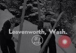 Immagine di Sci Leavenworth Washington USA, 1956, secondo 1 filmato di repertorio 65675035439
