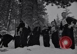 Immagine di Sci Leavenworth Washington USA, 1956, secondo 6 filmato di repertorio 65675035439