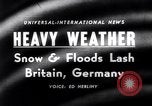 Image of Rhine river Germany, 1958, second 3 stock footage video 65675035443