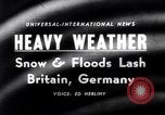 Image of Rhine river Germany, 1958, second 4 stock footage video 65675035443