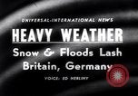 Image of Rhine river Germany, 1958, second 5 stock footage video 65675035443