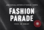 Immagine di Moda headgears New York United States USA, 1962, secondo 3 filmato di repertorio 65675035452