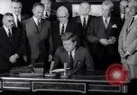 Image of John F Kennedy Washington DC White House USA, 1963, second 29 stock footage video 65675035455