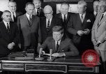 Image of John F Kennedy Washington DC White House USA, 1963, second 32 stock footage video 65675035455