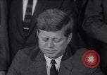 Image of John F Kennedy Washington DC White House USA, 1963, second 34 stock footage video 65675035455