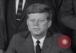 Image of John F Kennedy Washington DC White House USA, 1963, second 36 stock footage video 65675035455