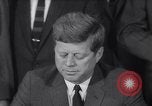 Image of John F Kennedy Washington DC White House USA, 1963, second 38 stock footage video 65675035455