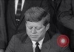 Image of John F Kennedy Washington DC White House USA, 1963, second 39 stock footage video 65675035455