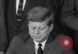 Image of John F Kennedy Washington DC White House USA, 1963, second 42 stock footage video 65675035455