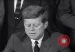 Image of John F Kennedy Washington DC White House USA, 1963, second 53 stock footage video 65675035455