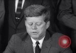 Image of John F Kennedy Washington DC White House USA, 1963, second 55 stock footage video 65675035455