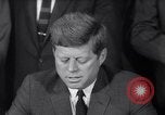 Image of John F Kennedy Washington DC White House USA, 1963, second 57 stock footage video 65675035455