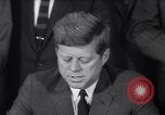 Image of John F Kennedy Washington DC White House USA, 1963, second 62 stock footage video 65675035455