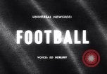 Standbild American Football United States USA, 1964, aus Sekunde 1 historischem Filmmaterial Videoclip 65675035460