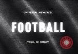Standbild American Football United States USA, 1964, aus Sekunde 3 historischem Filmmaterial Videoclip 65675035460