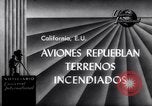 Image Incendie de forêt dans la forêt nationale de Los Padres California United States USA, 1964, de la seconde 1 séquences d'archives historiques vidéo 65675035461