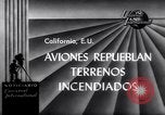 Image Incendie de forêt dans la forêt nationale de Los Padres California United States USA, 1964, de la seconde 4 séquences d'archives historiques vidéo 65675035461
