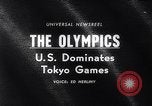 Image Jeux Olympiques Tokyo Japon, 1964, de la seconde 4 séquences d'archives historiques vidéo 65675035463