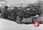Image des routes enneigées Santiago de la Espada Jaen Espagne, 1951, de la seconde 59 séquences d'archives historiques vidéo 65675035466
