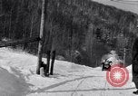 Standbild Stan benham Lake Placid New York USA, 1951, aus Sekunde 15 historischem Filmmaterial Videoclip 65675035470