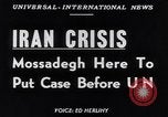 Standbild Mohammed Mosaddegh New York City USA, 1951, aus Sekunde 14 historischem Filmmaterial Videoclip 65675035472