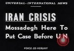 Standbild Mohammed Mosaddegh New York City USA, 1951, aus Sekunde 15 historischem Filmmaterial Videoclip 65675035472
