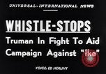 Immagine di Dwight Eisenhower D United States USA, 1952, secondo 6 filmato di repertorio 65675035477