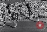 Image of Michigan State versus Oregon State football 1952 Portland Oregon USA, 1952, second 41 stock footage video 65675035481