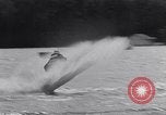 Image of John Cobb dies in speed boat Crusader Washington State United States USA, 1952, second 21 stock footage video 65675035488