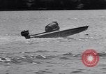 Image of John Cobb dies in speed boat Crusader Washington State United States USA, 1952, second 23 stock footage video 65675035488