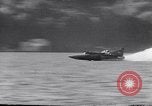 Image of John Cobb dies in speed boat Crusader Washington State United States USA, 1952, second 40 stock footage video 65675035488