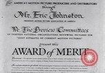 Image of Eric Johnston New York United States USA, 1952, second 18 stock footage video 65675035492