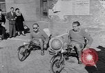 Image of armchair bicycles Italy, 1952, second 7 stock footage video 65675035495