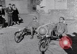 Image of armchair bicycles Italy, 1952, second 8 stock footage video 65675035495