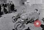 Image of armchair bicycles Italy, 1952, second 10 stock footage video 65675035495